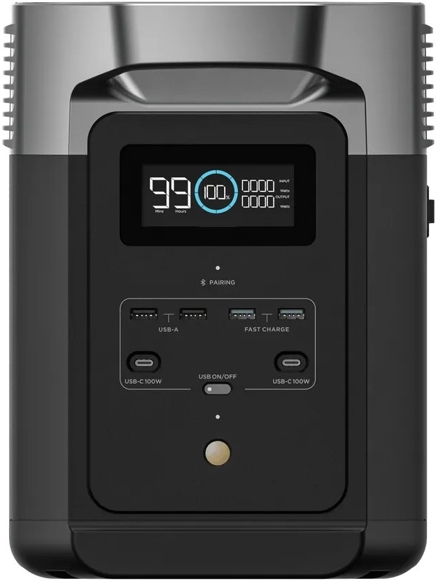 зарядная станция ecoflow delta 2 max 2400w 2048wh efdelta2max eu