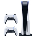 Sony PlayStation 5 Blu-ray Edition + 2 DualSense Wireless Controller PS5  Sony PlayStation 5 Blu-ray Edition + 2 DualSense Wireless Controller PS5