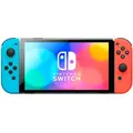 Nintendo Switch OLED with Neon Blue and Neon Red Joy-Con, Цвет корпуса: Красный, Объем: 64 ГБ 