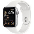 Apple Watch SE 2 2022 GPS 44mm Silver Aluminium Case with White Sport Band M/L MNTJ3  Apple Watch SE 2 2022 GPS 44mm Silver Aluminium Case with White Sport Band M/L MNTJ3