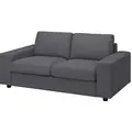 Двухместный диван ІКЕА Vimle Gunnared (s99400546) серый 