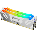 Оперативна пам'ять Kingston FURY DDR5-6000 65536MB PC5-48000 (Kit of 2x32768) Renegade RGB 2Rx8 White (KF560C32RWAK2-64)  Оперативна пам'ять Kingston FURY DDR5-6000 65536MB PC5-48000 (Kit of 2x32768) Renegade RGB 2Rx8 White (KF560C32RWAK2-64)