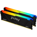 Оперативна пам'ять Kingston Fury DDR4-3600 65536MB PC4-28800 (Kit of 2x32768) Beast RGB 2Rx8 Black (KF436C18BB2AK2/64)  Оперативна пам'ять Kingston Fury DDR4-3600 65536MB PC4-28800 (Kit of 2x32768) Beast RGB 2Rx8 Black (KF436C18BB2AK2/64)