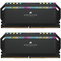 Оперативная память Corsair DIMM DDR5-6200 32768MB PC5-49600 (Kit of 2x16384MB) Dominator Platinum RGB Black (CMT32GX5M2X6200C36)  Оперативная память Corsair DIMM DDR5-6200 32768MB PC5-49600 (Kit of 2x16384MB) Dominator Platinum RGB Black (CMT32GX5M2X6200C36)