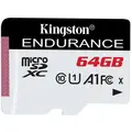 Kingston microSDXC 64GB High Endurance Class 10 UHS-I U1 A1 (SDCE/64GB) 