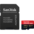 SanDisk Extreme Pro microSDXC 256GB UHS-I U3 + SD-adapter (SDSQXCD-256G-GN6MA) 