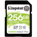 Kingston SDXC 256GB Canvas Select Plus Class 10 UHS-I U3V30 (SDS2/256GB)  Kingston SDXC 256GB Canvas Select Plus Class 10 UHS-I U3V30 (SDS2/256GB)