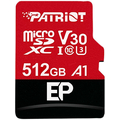 Patriot EP Pro microSDXC 512GB UHS-I A1 U3V30 + adapter (PEF512GEP31MCX)  Patriot EP Pro microSDXC 512GB UHS-I A1 U3V30 + adapter (PEF512GEP31MCX)