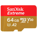 Карта памяти SanDisk Extreme microSDXC 64GB UHS-I (SDSQXAH-064G-GN6MA)  Карта памяти SanDisk Extreme microSDXC 64GB UHS-I (SDSQXAH-064G-GN6MA)