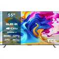 Телевізор 55" TCL 55C645 QLED 4K HDR (2023) 