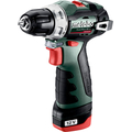 Аккумуляторная дрель-шуруповерт Metabo PowerMaxx BS BL 2х2.0А·ч в кейсе (601721500) 