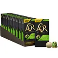 Набор кофе в капсулах L’OR Lungo Elegante 10 упаковок x 10 шт (100 капсул) совместимы с Nespresso 100% Арабика (8711000360712) 