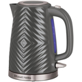 Електрочайник Russell Hobbs Groove Grey 26382-70 (AGD-CZA--0000098), Колір виробу: Сірий  Електрочайник Russell Hobbs Groove Grey 26382-70 (AGD-CZA--0000098), Колір виробу: Сірий