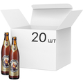 Упаковка пива Franziskaner Weissbier светлое нефильтрованное 5.1% 0.5 л х 20 шт (4072700003649) 