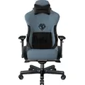 Кресло игровое Anda Seat T-Pro 2 Size XL Linen Fabric Blue/Black (AD12XLLA-01-SB-F) 