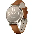 Garmin Lily 2 Classic Cream Gold with Tan Leather Band (010-02839-02) 