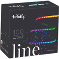 Светодиодная Smart LED гирлянда Twinkly Line RGB, подсветка, Gen II, IP20, длина 1.5 м (TWL100STW-BEU) 