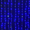 Светодиодная гирлянда Новогодько 272 LED, Синяя, 3х2.6 м, мерцание (973774) (4820253262873) 