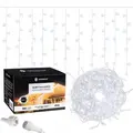 Гирлянда Springos бахрома уличная 12 м 300 Led холодный белый (CL300) 