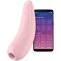 Вибратор Satisfyer Curvy 2+ Pink с воздушным давлением 