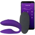 Вибратор для пар We-Vibe Sync 2 Purple с управлением через приложение, Цвет: Фиолетовый 