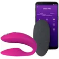 Вибратор для пар We-Vibe Sync 2 Pink с управлением через приложение, Цвет: Розовый 