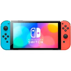 Nintendo Switch OLED with Neon Blue and Neon Red Joy-Con, Цвет корпуса: Красный, Объем: 64 ГБ 
