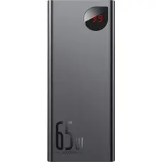 Повербанк Baseus Adaman Metal Digital Display 20000mAh 65W, Black (PPIMDA-D01) 
