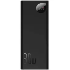 Baseus Adaman 2 Metal Digital Display 20000mAh 30W Black PPAD050001, Цвет продукта: Черный 
