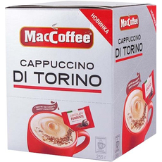 MacCoffee Cappuccino Di Torino с темным шоколадом 25 г x 10 шт 8887290002172 