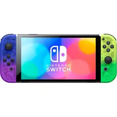 Портативная игровая приставка Nintendo Switch OLED Splatoon 3 Special Edition, Цвет корпуса: Фиолетовый, Объем: 64 ГБ 