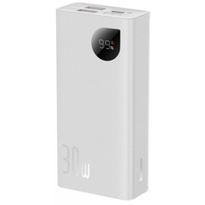 Повербанк Baseus Adaman 2 Metal Digital Display 20000mAh 30W White (PPAD050002), Цвет продукта: Белый 