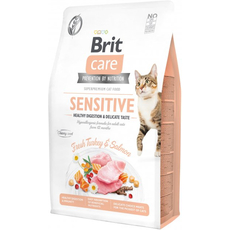 Brit Care Cat GF Sensitive Digestion & Delicate Taste 400 г 8595602540716 