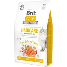 Brit Care Cat GF Haircare Healthy & Shiny Coat 2 кг 8595602540884 