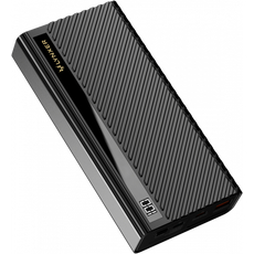 Lynxer Power Bank 22500mAh PD+ QC 65W Black 5904496001594 