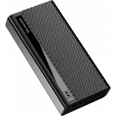 Lynxer Power Bank 22500mAh PD+ QC 65W Black 5904496001594 