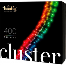 Светодиодная Smart LED гирлянда Twinkly Cluster RGB 400 