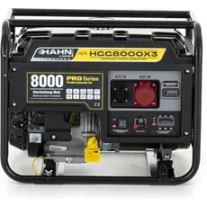 Генератор бензиновый Hahn & Sohn Benzin Generator Hgg 8000 X3 