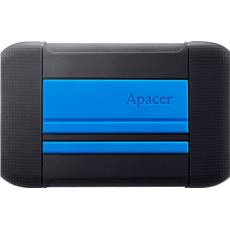 Жорсткий диск Apacer AC633 4 TB 5400 rpm 8 MB AP4TBAC633U-1 2.5" USB 3.2 Speedy Blue 