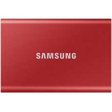 Samsung Portable SSD T7 1TB USB 3.2 Type-C (MU-PC1T0R/WW) External Red 