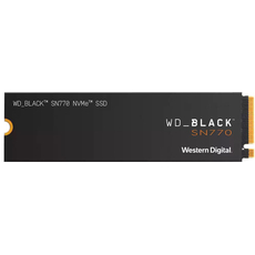 Western Digital Black SN770 NVMe SSD 2TB M.2 PCIe 4.0 x4 (WDS200T3X0E) 