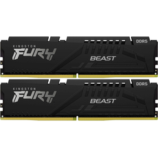 Оперативная память Kingston Fury DDR5-5600 65536MB PC5-44800 (Kit of 2x32768) Beast Black (KF556C40BBK2-64) 