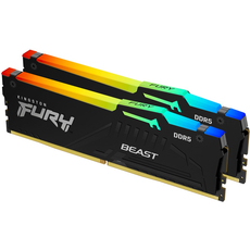 Оперативная память Kingston FURY DDR5-5600 65536MB PC5-44800 (Kit of 2x32768) Beast RGB Black (KF556C40BBAK2-64) 