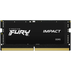 Оперативная память Kingston Fury SODIMM DDR5-5600 32768MB PC5-44800 Impact 2Rx8 Black (KF556S40IB-32) 