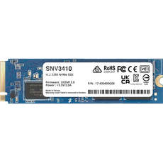 Synology SNV3410 400GB M.2 NVMe PCIe 3.0 x4 3D NAND (TLC) (SNV3410-400G) 