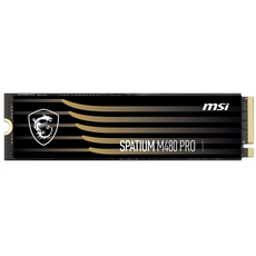 SSD диск MSI Spatium M480 Pro 1TB NVMe M.2 2280 PCIe 4.0 x4 3D NAND TLC (S78-440L1G0-P83) 