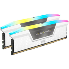 Оперативна пам'ять Corsair DDR5-6000 32768MB PC5-48000 (Kit of 2x16384MB) Vengeance RGB White (CMH32GX5M2B6000C40W) 