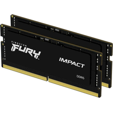 Оперативная память Kingston Fury SODIMM DDR5-6000 32768MB PC5-48000 (Kit of 2x16384MB) Impact Black (KF560S38IBK2-32) 