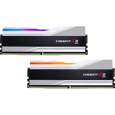 Оперативная память G.Skill DDR5-8000 32768MB PC5-64000 (Kit of 2x16384) Trident Z5 RGB Silver (F5-8000J3848H16GX2-TZ5RS) 