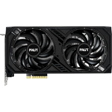 Видеокарта Palit PCI-Ex GeForce RTX 4060 Dual 8GB GDDR6 (128bit) (2460/17000) (HDMI, 3 x DisplayPort) (NE64060019P1-1070D) 